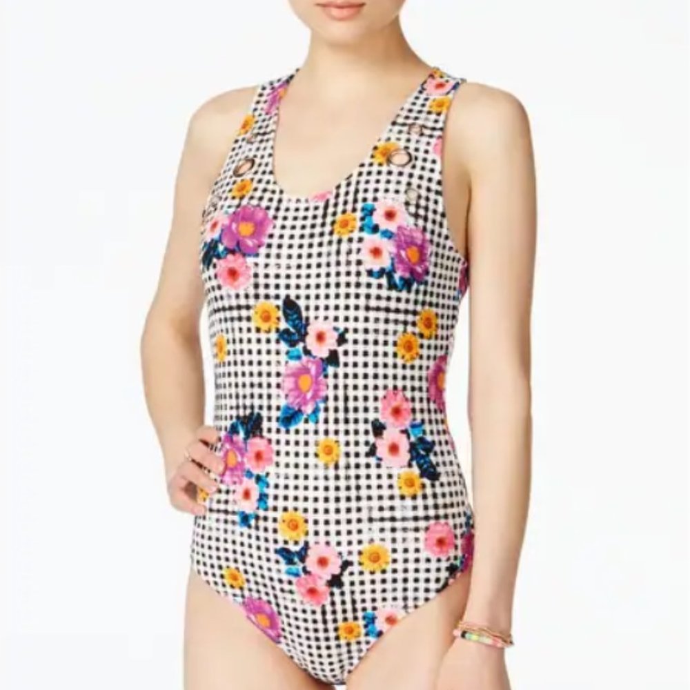 Marilyn Monroe Floral Bodysuit